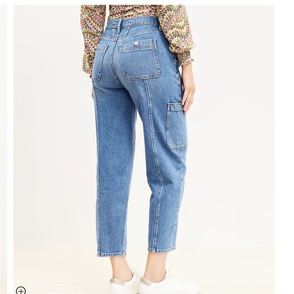 LOFT The Barrell high rise sz 30 - Picture 2 of 7